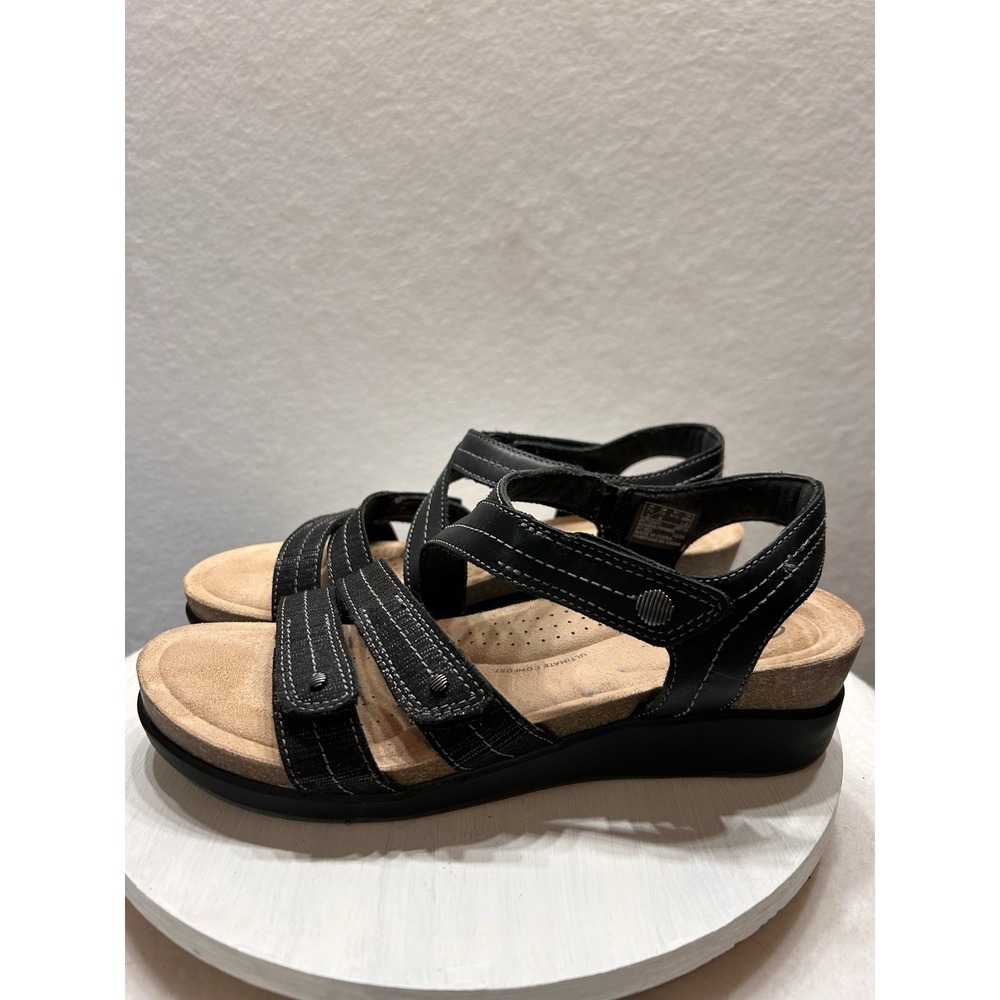 Black Women's Comfort Strappy Sandals